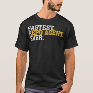 Camiseta Regalo del agente de reposición más rápido de la h