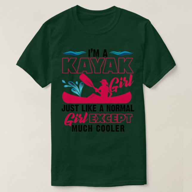 Camiseta Regalo del amante del canoa de Kayak Kayaking (29) (Diseño del anverso)