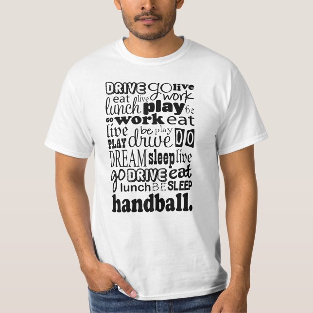 Camiseta Regalo del balonmano (Anverso)