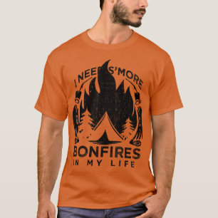 Camiseta Regalo del camping Smores