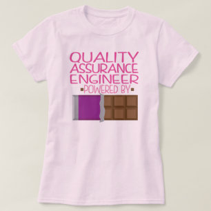 Camiseta Regalo del chocolate del ingeniero de la garantía