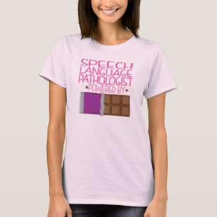 Camiseta Regalo del chocolate del patólogo de la lengua del