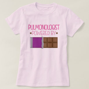 Camiseta Regalo del chocolate del Pulmonologist para ella