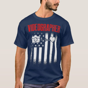 Camiseta Regalo del cineasta de vídeo de Info de Videografí