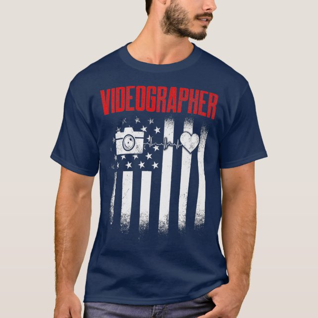 Camiseta Regalo del cineasta de vídeo de Info de Videografí (Anverso)