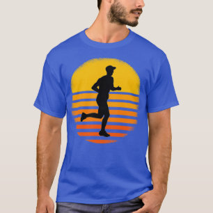 Camiseta Regalo del club de corredora vintage jogging