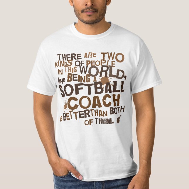 Camiseta Regalo del coche del softball (Anverso)