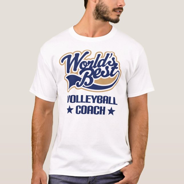 Camiseta Regalo del coche del voleibol (mundos mejores) (Anverso)