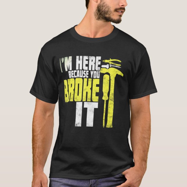 Camiseta Regalo del complemento Gif Handyman (Anverso)
