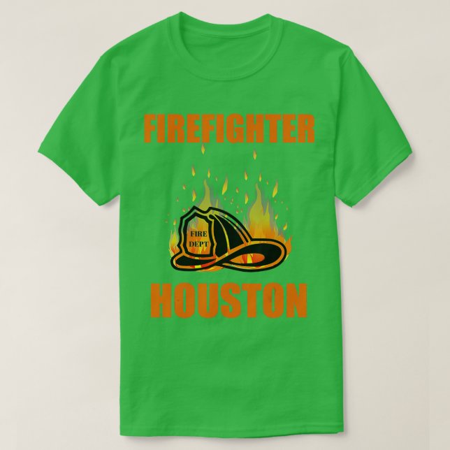 Camiseta Regalo del Departamento de Bomberos de Houston (Diseño del anverso)