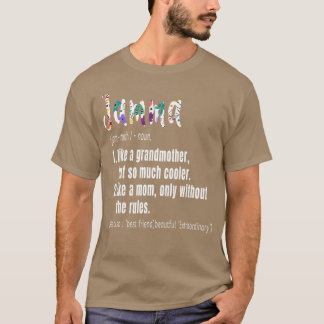 Camiseta Regalo del día de la madre cumpleaños Jamma defini