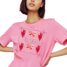 Camiseta Regalo del Día de la Madre de Coquette Cherry