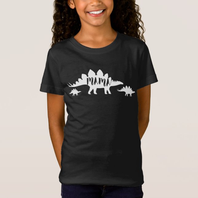 Camiseta Regalo del Día de la Madre de mamá Stegosaurus (Anverso)