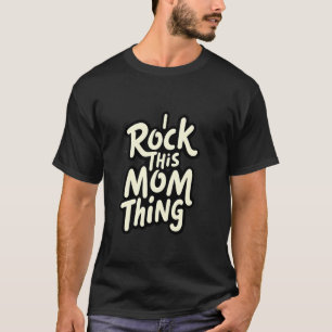 Camiseta Regalo del Día de la Madre Rockea Esto de Ser Mamá