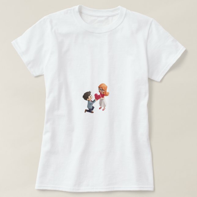 Camiseta Regalo del día de la señorita feliz (Diseño del anverso)