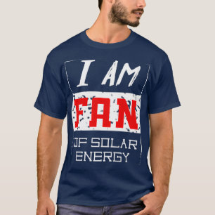 Camiseta Regalo del Día de la Tierra Energía Solar Energía 