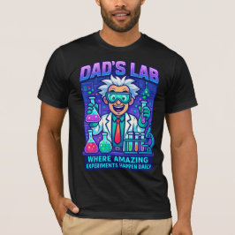Camiseta Regalo del Día de los Padres en el Laboratorio Fun