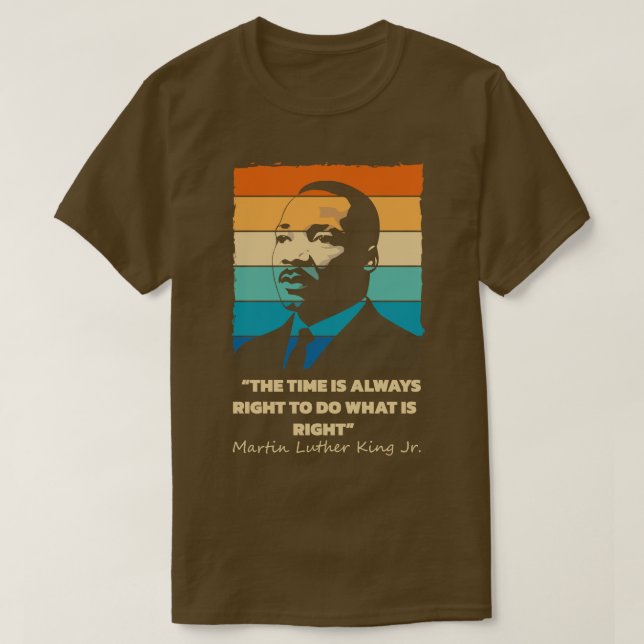 Camiseta Regalo del Día de MLK (Diseño del anverso)