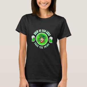 Camiseta Regalo del Día de San Patricio ERIN GO BRA-LESS TW