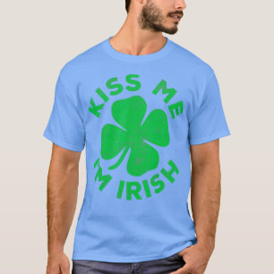 Camiseta Regalo del Día de San Patricio Irlandés de Kiss Me