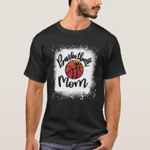 Camiseta Regalo del Día del Baloncesto de Madera Leopard Bl
