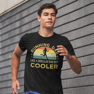 Camiseta Regalo del Día del Padre Corredor para correr a p