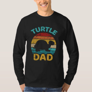 Camiseta Regalo del día del padre de la virgen de la tortug