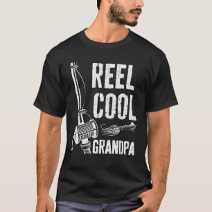 Camiseta Regalo del Día del Padre de los Abuelos Reel Guay