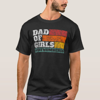 Camiseta Regalo del Día del Padre de los Hombres de las Hij
