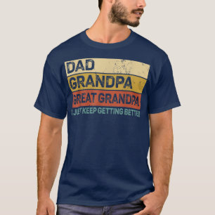Camiseta Regalo del Día del Padre de los Hombres de los Abu