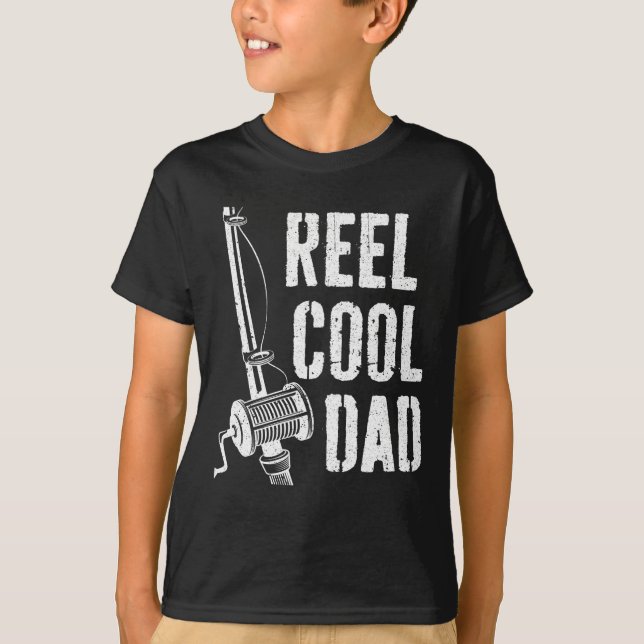 Camiseta Regalo del Día del Padre de Reel Guay Dad (Anverso)