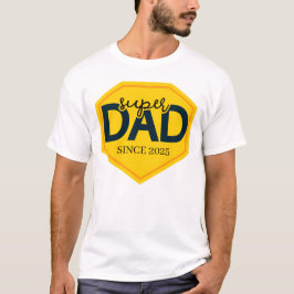Camiseta Regalo del Día del Padre del Año Personalizado 202