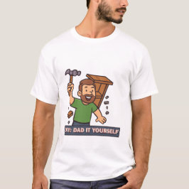 Camiseta Regalo del Día del Padre - DIY: Papá, tú mismo