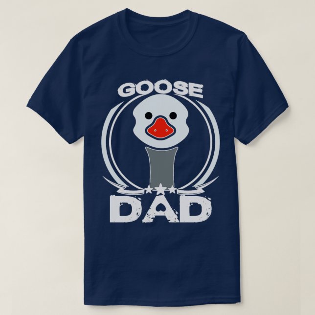 Camiseta Regalo del Día del Padre Goose para los amantes de (Diseño del anverso)