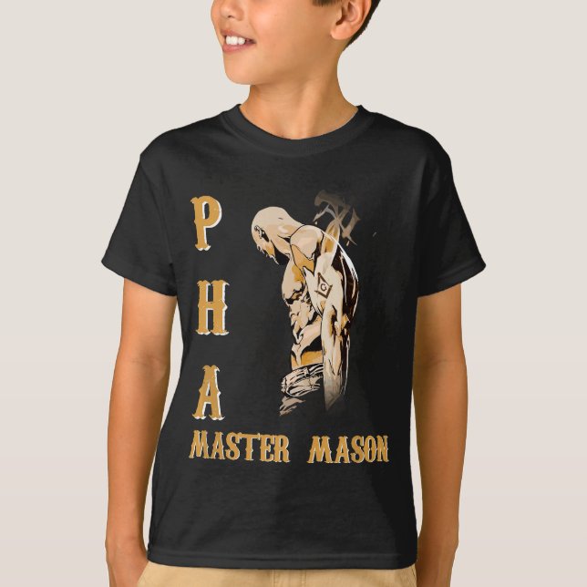 Camiseta Regalo del Día del Padre Mason Master Mason del Sa (Anverso)