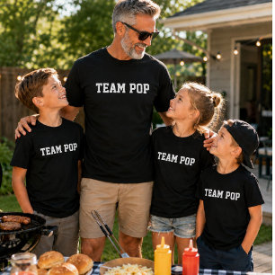 Camiseta Regalo del Día del Padre para niños a juego con Te