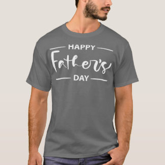 Camiseta Regalo Del Día Del Padre Para Papá En El Feliz Día