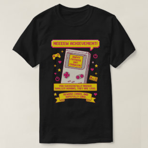 Camiseta Regalo del Día del Padre por Nuevo Logro para Papá