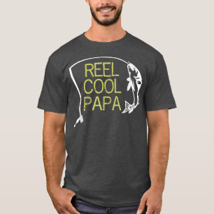 Camiseta Regalo del Día del Padre Reel de pesca Guay Papá R