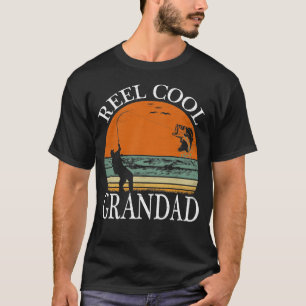 Camiseta Regalo del Día del Padre Reel Guay Grandad