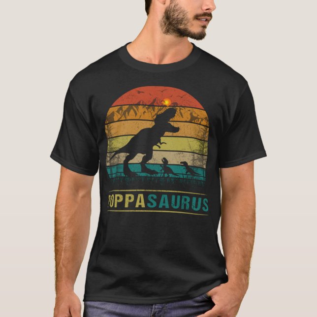 Camiseta Regalo del Día del Padres Para Poppa De La Camiset (Anverso)