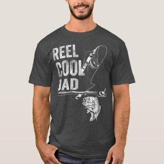 Camiseta Regalo del Día del Pescador Reel Guay Dad