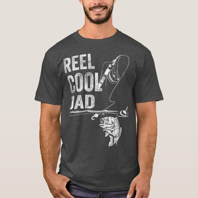 Camiseta Regalo del Día del Pescador Reel Guay Dad (Anverso)