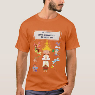 Camiseta Regalo del Día Internacional de la Animación