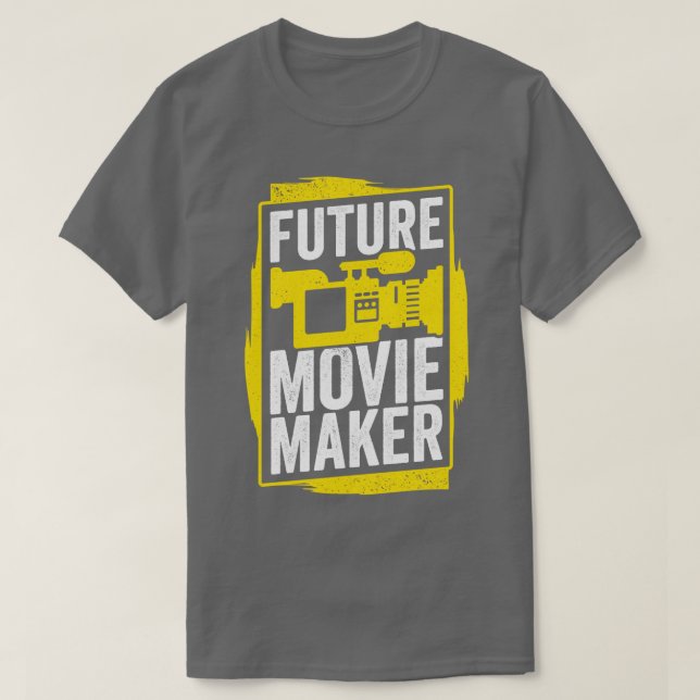 Camiseta Regalo del director de cine de Future Movie Maker (Diseño del anverso)
