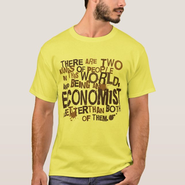 Camiseta Regalo del economista (Anverso)