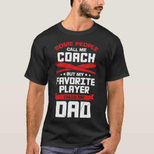 Camiseta Regalo del entrenador de béisbol Dad