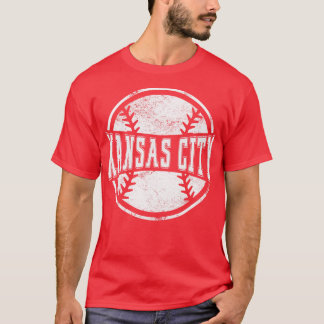 Camiseta Regalo del equipo de béisbol de Kansas City Vintag