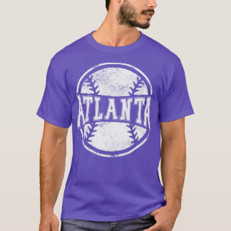 Camiseta Regalo del equipo de béisbol Vintage Atlanta Baseb