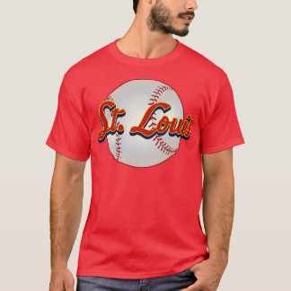 Camiseta Regalo del equipo de béisbol vintage de St Louis